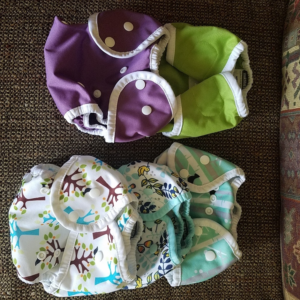 5 Thirsties Duo Wraps size one